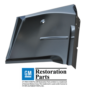 FLOOR PAN, FRONT CAB,  R/H, RESTORATION GRADE'67-'72       0849-282