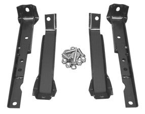 REAR BUMPER BRACKETS  67-72  WITH LEAF SPRING, 4X4 0849-022